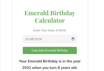 Emerald Birthday | Emerald Birthday Calculator